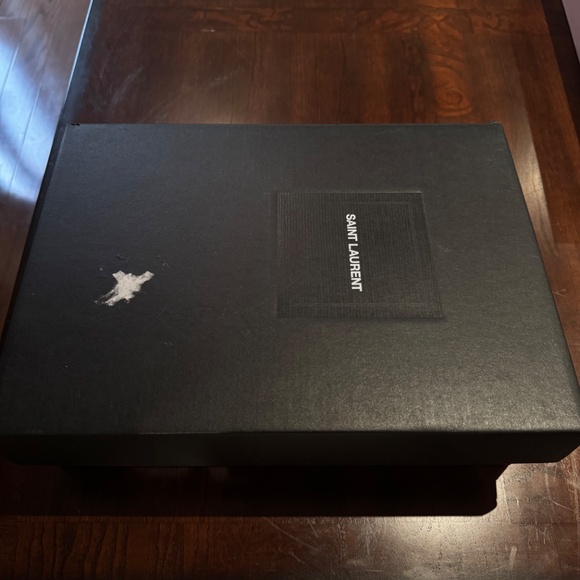 Saint Laurent Black Leather Sneakers - Picture 4 of 4